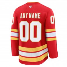 Именная джерси Calgary Flames Fanatics Red Home Premium