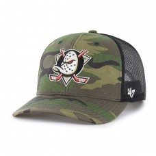Бейсболка Anaheim Ducks 47 Camo/Black Trucker Бейсболка Anaheim Ducks 47 Camo/Black Trucker