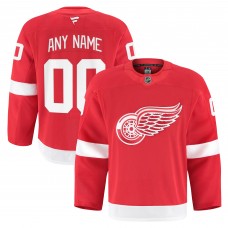 Именная игровая джерси Detroit Red Wings Fanatics Home Authentic Pro Custom - Red