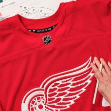 Именная игровая джерси Detroit Red Wings Fanatics Home Authentic Pro Custom - Red