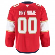 Именная игровая джерси Florida Panthers Fanatics Red Home Authentic Pro