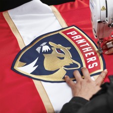 Именная игровая джерси Florida Panthers Fanatics Red Home Authentic Pro