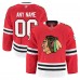 Именная игровая джерси Chicago Blackhawks Fanatics Home Authentic Pro Custom - Red