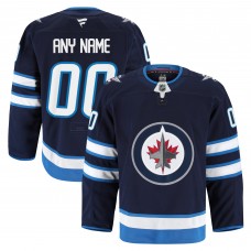 Winnipeg Jets Fanatics Navy Home Authentic Pro Custom Jersey Winnipeg Jets Fanatics Navy Home Authentic Pro Custom Jersey