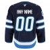 Winnipeg Jets Fanatics Navy Home Authentic Pro Custom Jersey