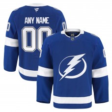 Tampa Bay Lightning Fanatics Blue Home Authentic Pro Custom Jersey Tampa Bay Lightning Fanatics Blue Home Authentic Pro Custom Jersey