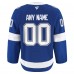 Tampa Bay Lightning Fanatics Blue Home Authentic Pro Custom Jersey
