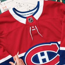 Montreal Canadiens Fanatics Red Home Authentic Pro Custom Jersey