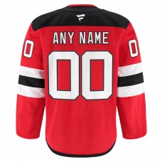New Jersey Devils Fanatics Red Home Authentic Pro Custom Jersey
