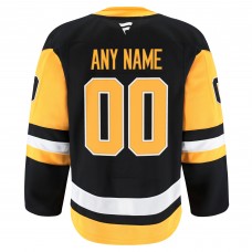 Именная игровая джерси Pittsburgh Penguins Fanatics Black Home Authentic Pro Custom Именная игровая джерси Pittsburgh Penguins Fanatics Black Home Authentic Pro Custom