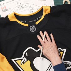 Именная игровая джерси Pittsburgh Penguins Fanatics Black Home Authentic Pro Custom Именная игровая джерси Pittsburgh Penguins Fanatics Black Home Authentic Pro Custom