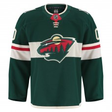 Minnesota Wild Fanatics Green Home Authentic Pro Custom Jersey