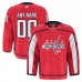 Именная игровая джерси Washington Capitals Fanatics Red Home Authentic Pro Custom