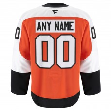 Philadelphia Flyers Fanatics Orange Home Authentic Pro Custom Jersey