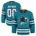 San Jose Sharks Fanatics Teal Home Authentic Pro Custom Jersey San Jose Sharks Fanatics Teal Home Authentic Pro Custom Jersey
