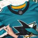San Jose Sharks Fanatics Teal Home Authentic Pro Custom Jersey