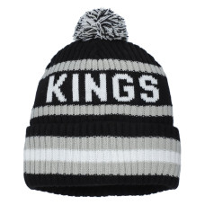 Шапка с помпоном Los Angeles Kings 47 Black Bering Cuffed Шапка с помпоном Los Angeles Kings 47 Black Bering Cuffed