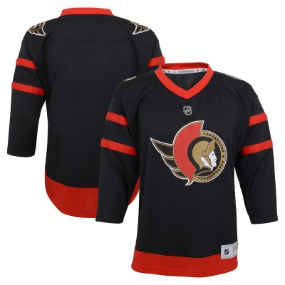 Малышам Ottawa Senators Black Replica Jersey