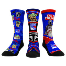 Носки 3 пары Unisex New York Rangers Rock Em Socks The Mandalorian