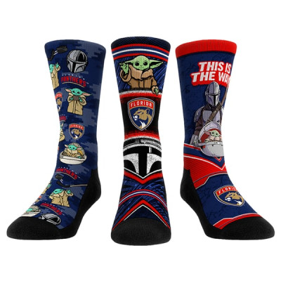 Носки 3 пары Unisex Florida Panthers Rock Em The Mandalorian
