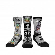 Носки Три пары носков Los Angeles Kings Rock Em Youth The Mandalorian