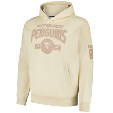 Толстовка Pittsburgh Penguins Sidney Crosby Levelwear Khaki Oversized Contact Name & Number