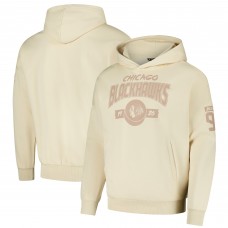 Толстовка Connor Bedard Chicago Blackhawks Levelwear Oversized Contact Name & Number - Khaki