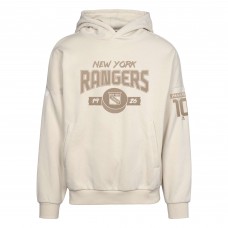 Толстовка New York Rangers Artemi Panarin Levelwear Khaki Oversized Contact Name & Number