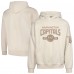 Толстовка Washington Capitals Alexander Ovechkin Levelwear Khaki Oversized Contact Name & Number