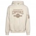 Толстовка Washington Capitals Alexander Ovechkin Levelwear Khaki Oversized Contact Name & Number