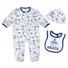 Newborn & Малышам Tampa Bay Lightning WEAR by Erin Andrews Sleep and Play Sleeper Set with Bib Newborn & Малышам Tampa Bay Lightning WEAR by Erin Andrews Sleep and Play Sleeper Set with Bib