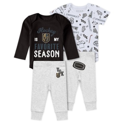 Боди и штаны Newborn & Малышам Vegas Golden Knights WEAR by Erin Andrews Turn Me Around
