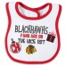 Newborn Chicago Blackhawks WEAR by Erin Andrews Allover Print Full-Zip Sleeper & Bib Christmas Set