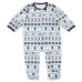 Newborn Seattle Kraken WEAR by Erin Andrews Allover Print Full-Zip Sleeper & Bib Christmas Set