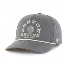 Boston Bruins 47 Charcoal Canyon Ranchero Hitch Adjustable Hat
