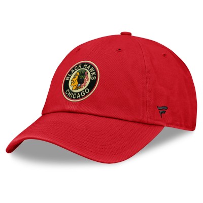 Бейсболка Chicago Blackhawks Fanatics Decades Collection - Red
