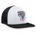 Edmonton Oilers Fanatics White/Black Decades Collection Foam Front Snapback Hat