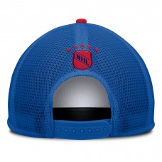 New York Rangers Fanatics White/Royal Decades Collection Foam Front Snapback Hat New York Rangers Fanatics White/Royal Decades Collection Foam Front Snapback Hat