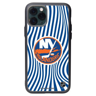 New York Islanders iPhone Case with Groovey Lines Design