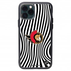 Ottawa Senators iPhone Case with Groovey Lines Design