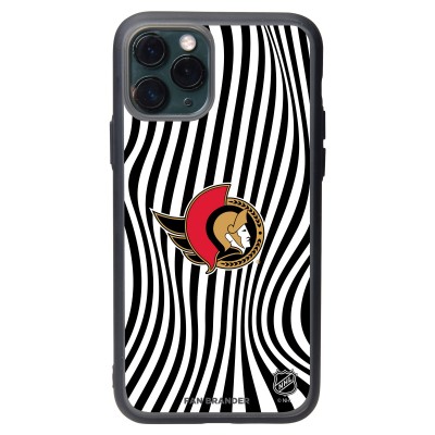 Ottawa Senators iPhone Case with Groovey Lines Design