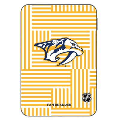 Nashville Predators OtterBox 5,000 mAh Geometric Lines Mobile Charging Kit