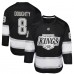 Подростковая Los Angeles Kings Drew Doughty Outerstuff Black Home Replica Player Jersey