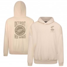 Толстовка Detroit Red Wings Levelwear Contact Stamp - Cream