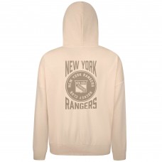 Толстовка New York Rangers Levelwear Cream Contact Stamp Толстовка New York Rangers Levelwear Cream Contact Stamp