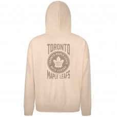 Толстовка Toronto Maple Leafs Levelwear Cream Contact Stamp