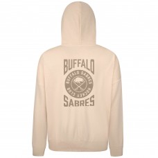 Buffalo Sabres Levelwear Cream Contact Stamp Pullover Hoodie