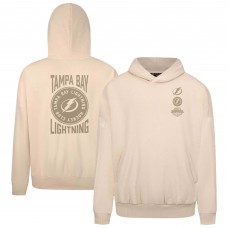 Толстовка Tampa Bay Lightning Levelwear Cream Contact Stamp