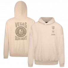 Vegas Golden Knights Levelwear Cream Contact Stamp Pullover Hoodie