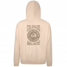 Толстовка Colorado Avalanche Levelwear Cream Contact Stamp